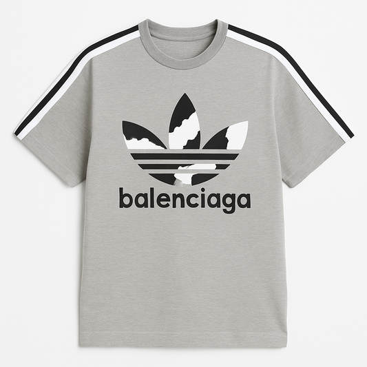 Balenciaga x Adidas Camo Grey T-shirt